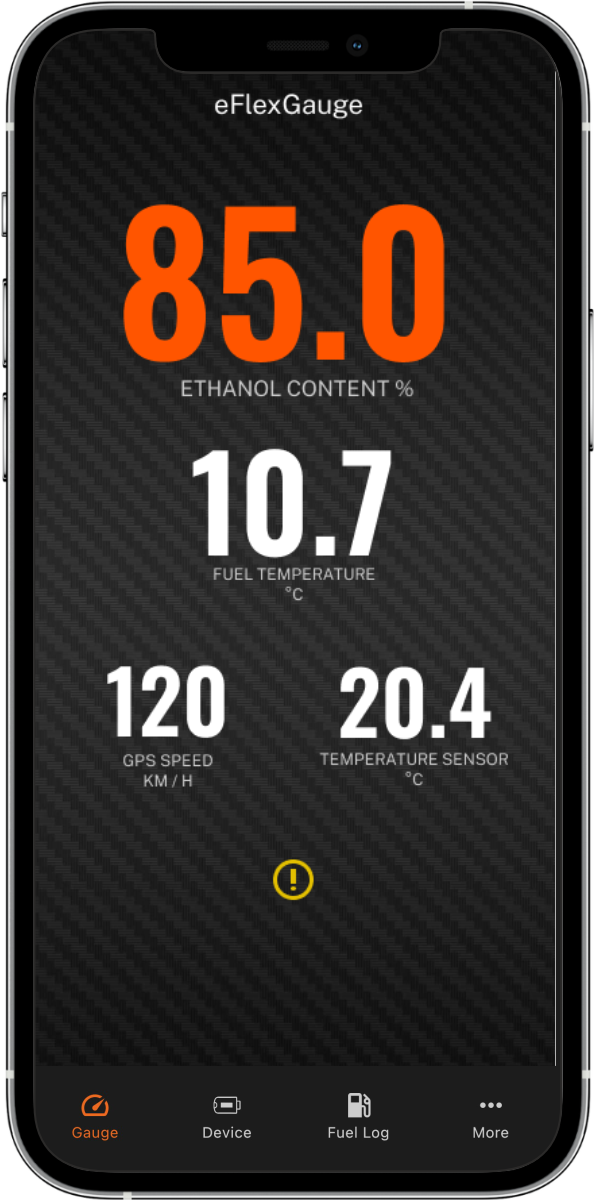 eFlexApp eFlexGauge Gauge Screen