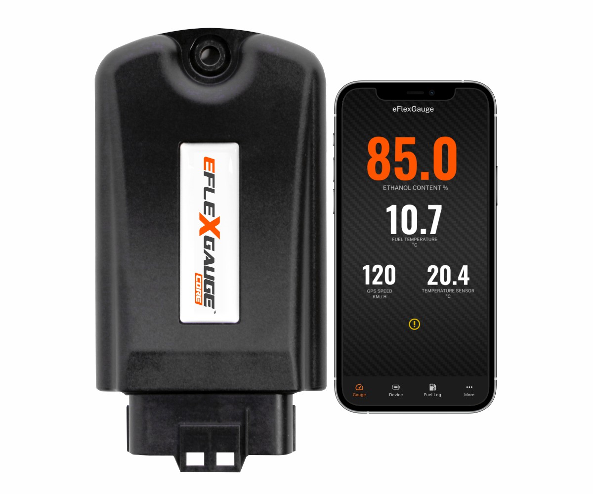 eFlexGauge E85 Ethanol Gauge Device & eFlexApp
