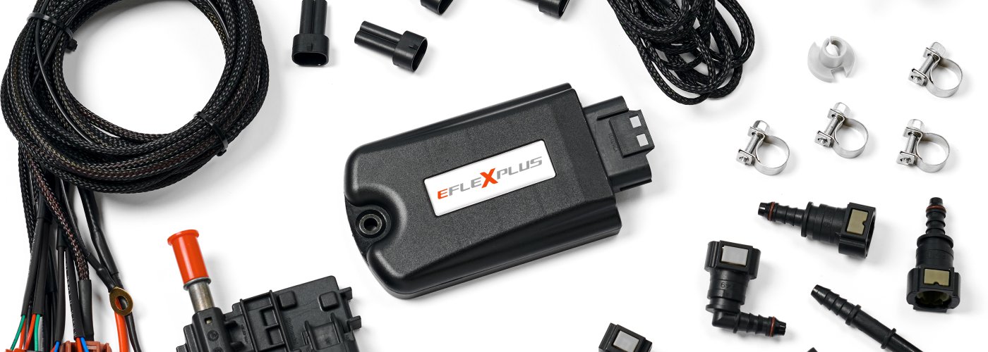 eFlexPlus E85 kit with accessories to your Subaru