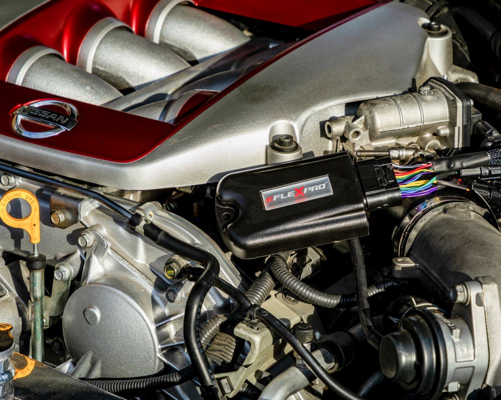 eFlexPro installed in Nissan GTR engine