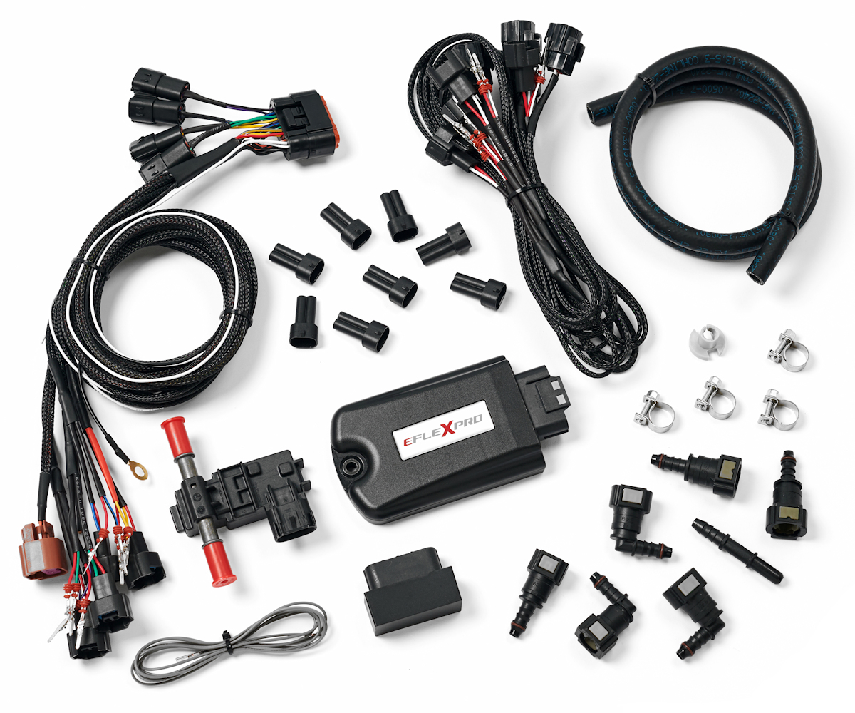 Kit Ethanol E85 8 Cyl with temperature sensor and cold start system.
